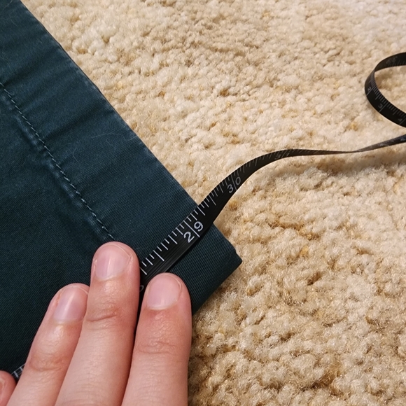 Tommy Hilfiger dark green pants chinos cotton - Picture 10 of 10